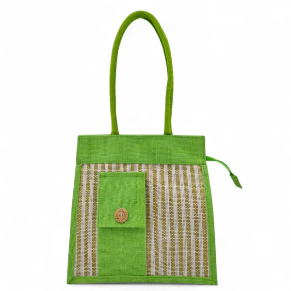 Jute Shoulder Bag Bulk 50pcs 5 Color Pack