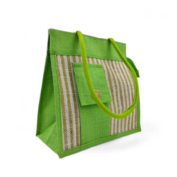 Jute Shoulder Bag Bulk 50pcs 5 Color Pack - Image 3