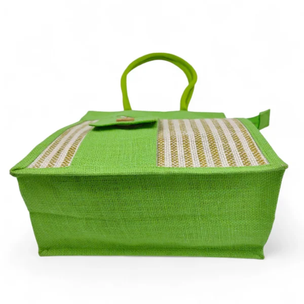 Jute Shoulder Bag Bulk 50pcs 5 Color Pack - Image 4