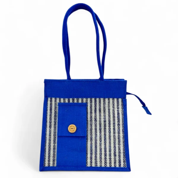 Jute Shoulder Bag Bulk 50pcs 5 Color Pack - Image 8