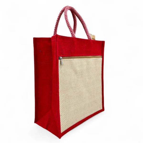 Jute Bag Bulk 50pcs Pack of 5 Colors - 2222A - Image 7