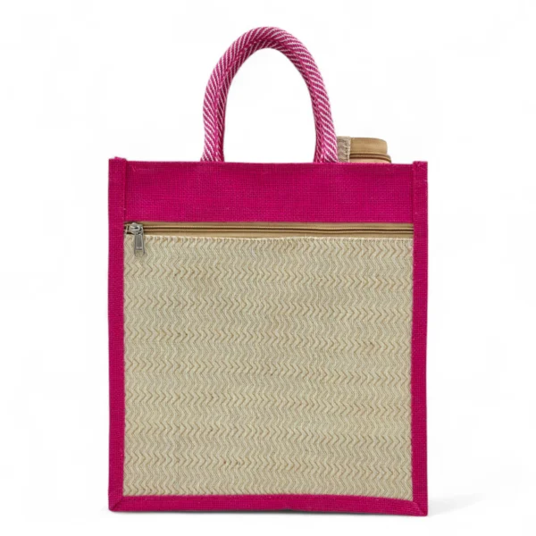 Jute Bag Bulk 50pcs Pack of 5 Colors - 2222A - Image 4