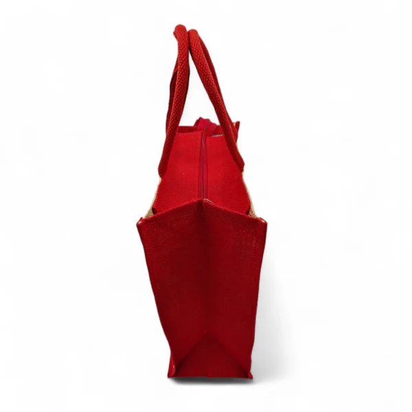 Jute Bag Bulk 50pcs Pack of 5 Colors - 3089 - Image 3