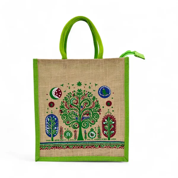 Jute Bag Bulk 50pcs Pack of 5 Colors - 3089 - Image 4