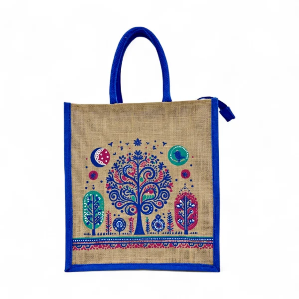 Jute Bag Bulk 50pcs Pack of 5 Colors - 3089 - Image 5