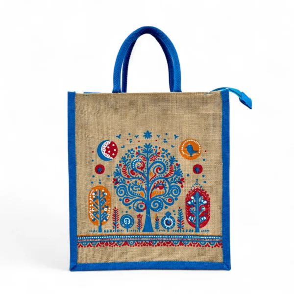 Jute Bag Bulk 50pcs Pack of 5 Colors - 3089 - Image 7