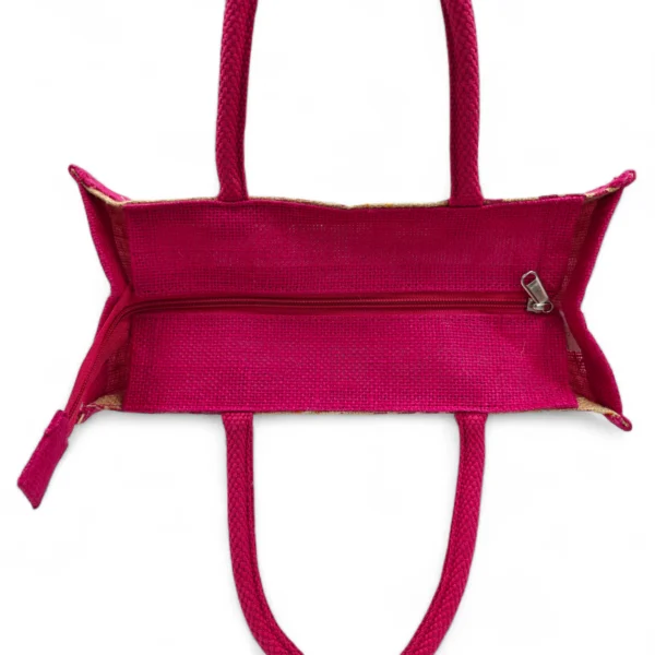 Jute Bag Bulk 50pcs Pack of 5 Colors - 3090 - Image 3