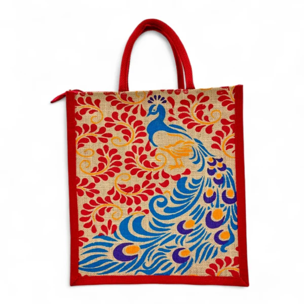 Jute Bag Bulk 50pcs Pack of 5 Colors - 3090 - Image 6